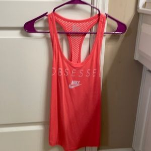 Obsessed Pink Nike Tank